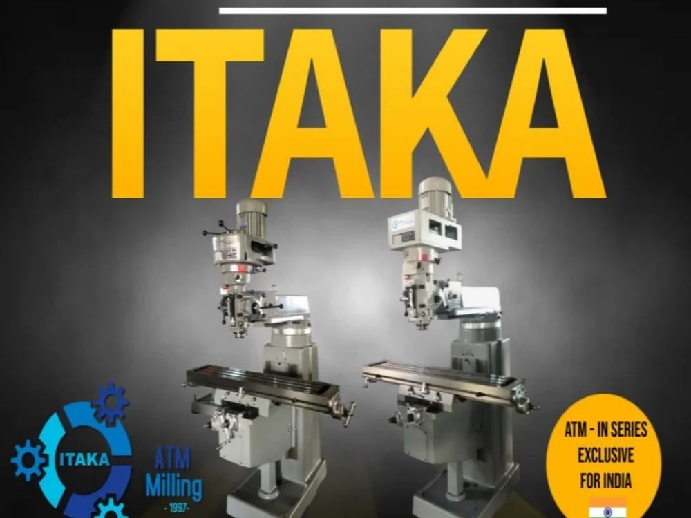 Itaka Vertical Turret M1tr Milling Machine
